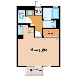 掛川駅 車移動6分  2.5km 2階の物件間取画像